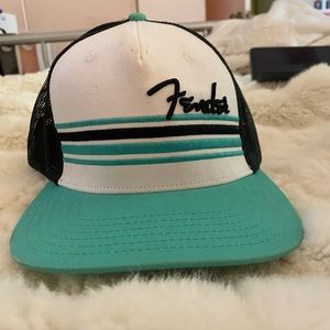 Malibu flat bill Fender hat